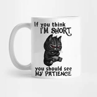 Cat You Should See My Patience Mug